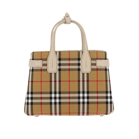 camel BURBERRY Women Handbags 